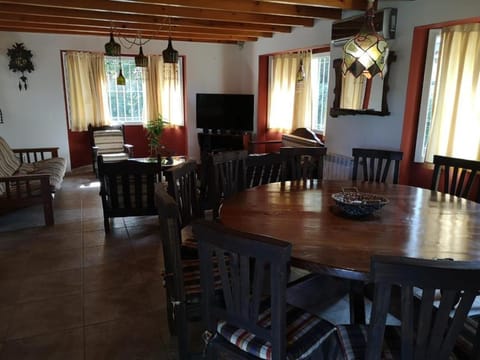 Property building, Living room, Dining area