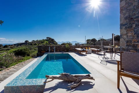 Villa Nesea Elounda With Private Pool - Happy Rentals Chalet in Lasithi