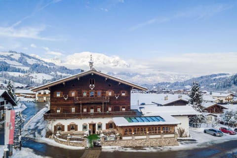 Property building, Natural landscape, Winter, Mountain view