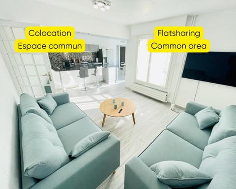 Flatshare 5 Colocation close to Geneva Apartment in Canton of Geneva