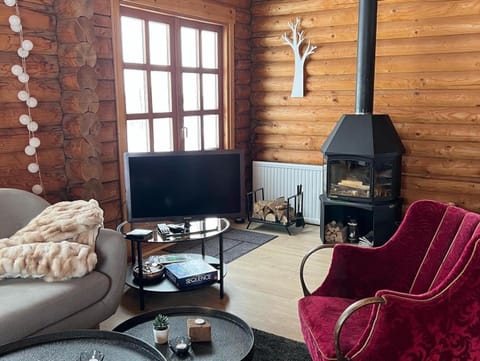 Cosy cabin with amazing view on the Geysir Casa in Southern Region