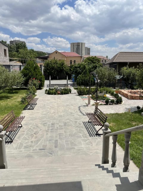 Property building, Garden, Garden view