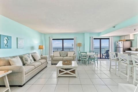 Ocean Front Penthouse with Incredible Views! Sunglow Resort 1003 by Brightwild Apartment in Daytona Beach Shores