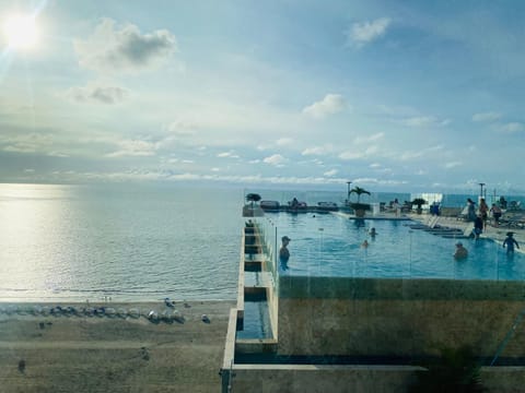 Pool view, Sea view, Swimming pool