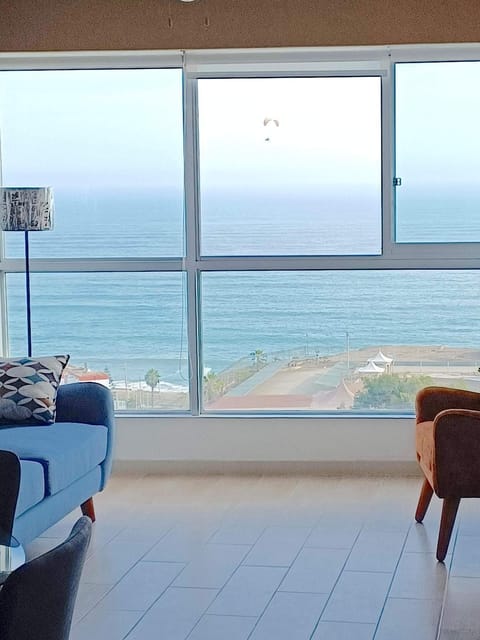 Natural landscape, Living room, Sea view