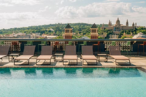 Balcony/Terrace, City view, Swimming pool