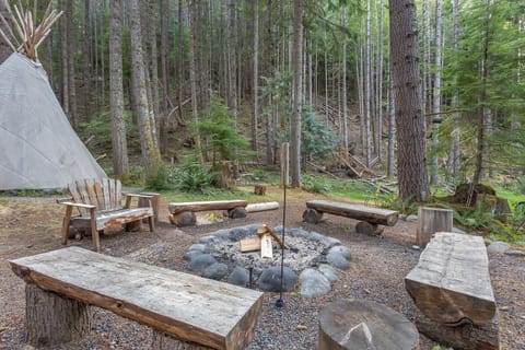 Elk Crossing Cozy Cabin at Crystal Mountain home House in King County