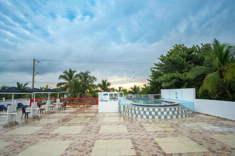 View (from property/room), Pool view, Swimming pool