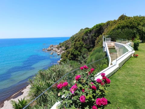 Natural landscape, Garden, Sea view