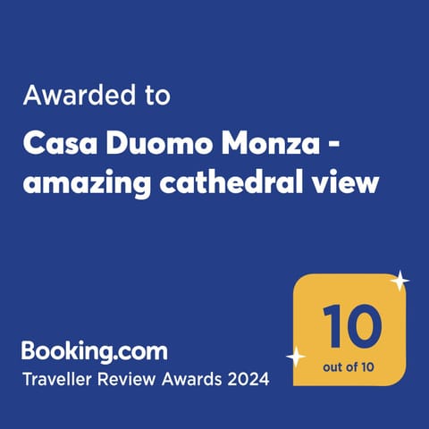 Casa Duomo Monza - amazing cathedral view Condo in Monza