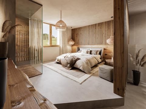 Bed, Bedroom