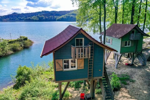 Property building, Day, Natural landscape, Lake view