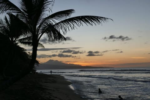 la villa caribéenne de la plage des surfeurs Chalet in La Trinité