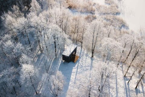 Beautiful Tiny house on the lake side. House in Vilnius County, Lithuania