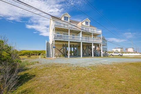 Inlet Beach House House in North Topsail Beach