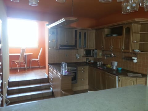 Photo of the whole room, Communal kitchen