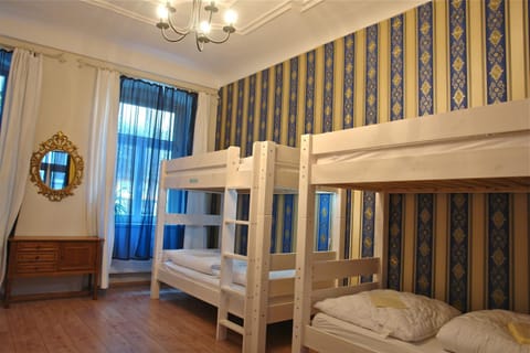 Photo of the whole room, bunk bed