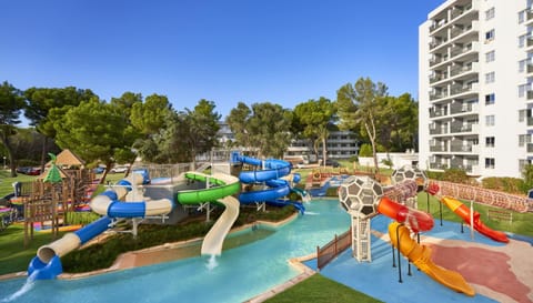 Aqua park, Swimming pool, children, young children, Family