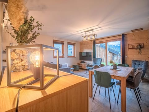 Chalet 3* Valmorel, skis aux pieds, 3 chambres, parking, WIFI - FR-1-356-401 Chalet in Les Avanchers-Valmorel