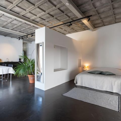 Loft van 90 m² met grote binnentuin. Apartment in Antwerp