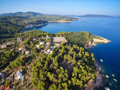 Natural landscape, Bird's eye view, Sea view