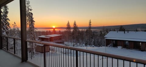 Natural landscape, Balcony/Terrace, Sunset