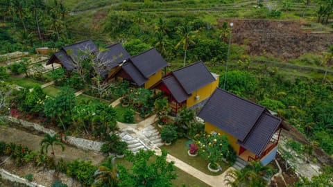 Property building, Natural landscape, Bird's eye view, Garden