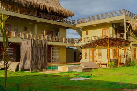 Property building, Garden view