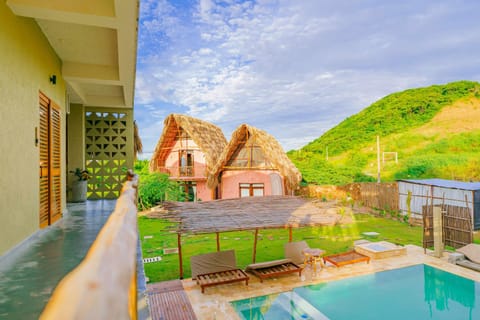 Natural landscape, Mountain view, Pool view