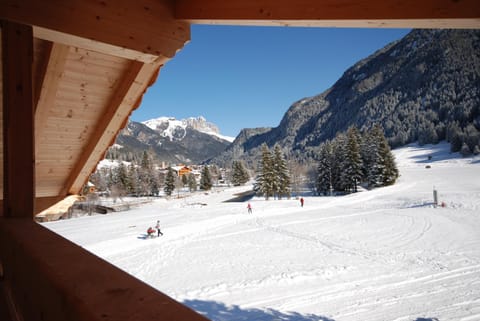 Natural landscape, Winter, Mountain view