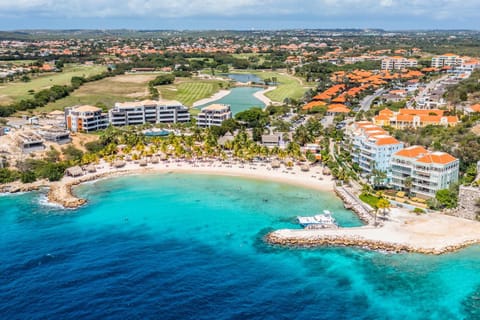 Bird's eye view, Golfcourse, Beach