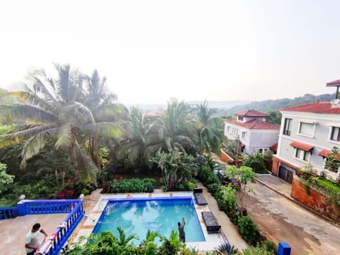 Hilltop 4BHK Villa with Private Pool Near Candolim Villa in Goa, India