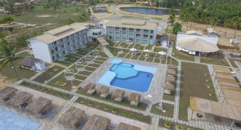 Property building, Natural landscape, Bird's eye view, Swimming pool