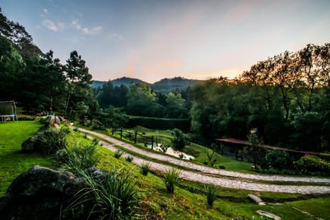 Natural landscape, Mountain view, Sunrise