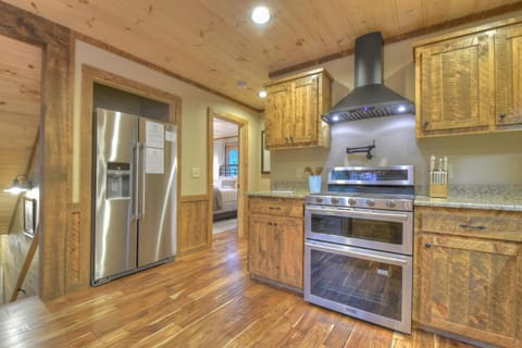 Luxury Cabin Close To Blue Ridge With Fire Pit! House in Mineral Bluff