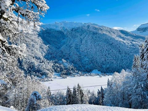 Day, Natural landscape, Winter, Mountain view