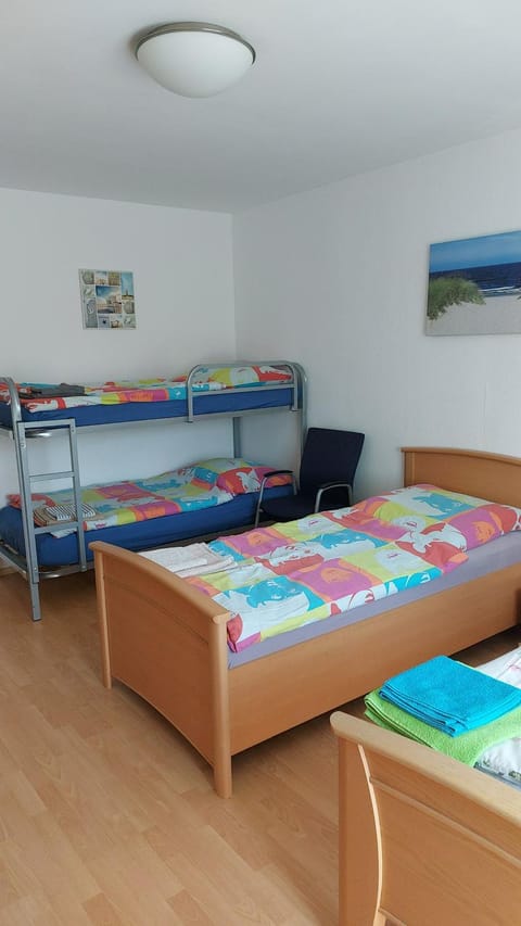 Photo of the whole room, bunk bed