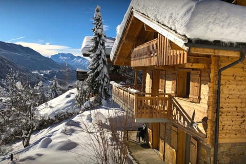 Property building, Day, Natural landscape, Winter, View (from property/room), Balcony/Terrace, Mountain view