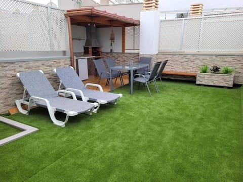 Garden, Balcony/Terrace, sunbed