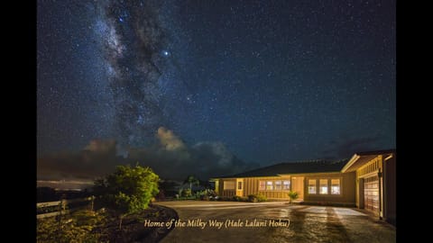 HOME OF THE MILKY WAY Breathtaking Home Overlooking Ocean with Observatory House in Kohala Ranch