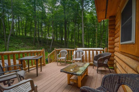 Big Log Lodge House in Deep Creek Lake