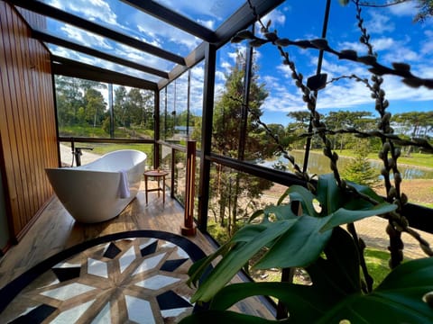 Patio, Natural landscape, View (from property/room), Bath