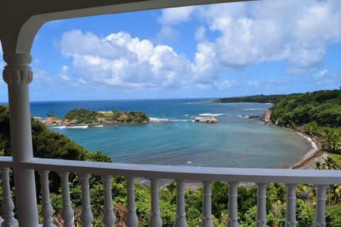 Oceanfront 3-bedroom villa with spectacular view! Villa in Dominica