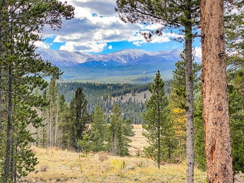 Secluded Log Cabin with Views & Hot Tub, Foosball, Wood Stove - Heavenly Homestead House in Park County