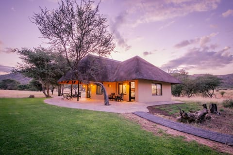 Property building, Natural landscape, Garden view