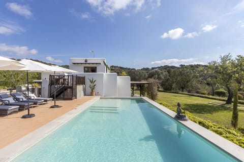 Ravishing Ibiza Villa Cel Blau 9 Bedrooms Private Pool and Beautiful Country Views Santa Eulalia Villa in Ibiza