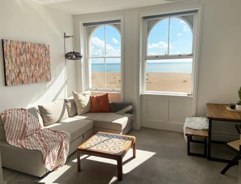 Living room, Seating area, Sea view