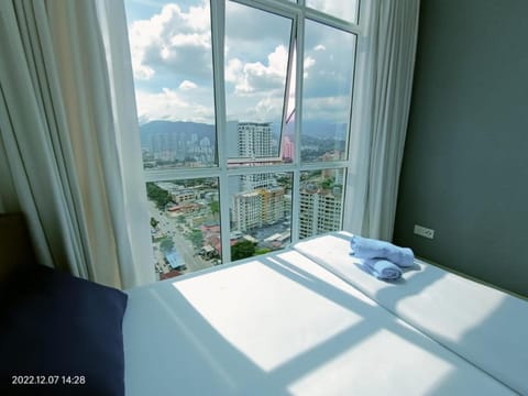 City Town 2-6 Pax Beautiful View Cozy Condo, Jelutong, Georgetown, Centre Heart Of Penang Island, near Highway Komtar Gurney Apartment in George Town