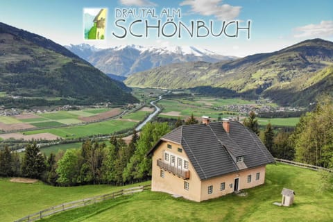 Property building, Property logo or sign, Natural landscape, Mountain view