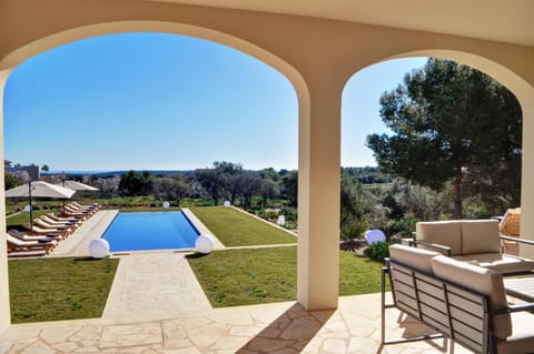 Elegant Mallorca Home Can Estera 6 bedrooms all Ensuite Extra Large Private Pool Porto Colom Villa in Llevant